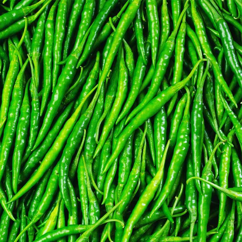 Fresh G4 Green Chillies